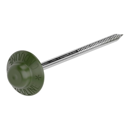Гвозди Ондулин 75 мм Зеленые / Nails Onduline 75 mm Green, 1 шт